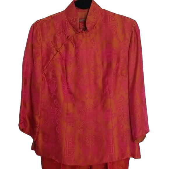 Shanghai Tang red 2 Piece Set - Picture 1 of 7